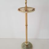 Ashtray on vintage marble stand