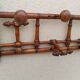 Antique wall coat rack imitation vintage bamboo