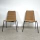 Set of 2 basket chairs, Gian Franco Legler