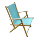 Vintage folding armchair 1960 - Canvas garden chair