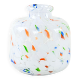 Mosaic glass vase, Danish design, 1970s, made in Denmark