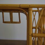 Rattan breakfast platter