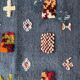 Berber Kilim Hallway Rug VINTAGE Velvet Patterns