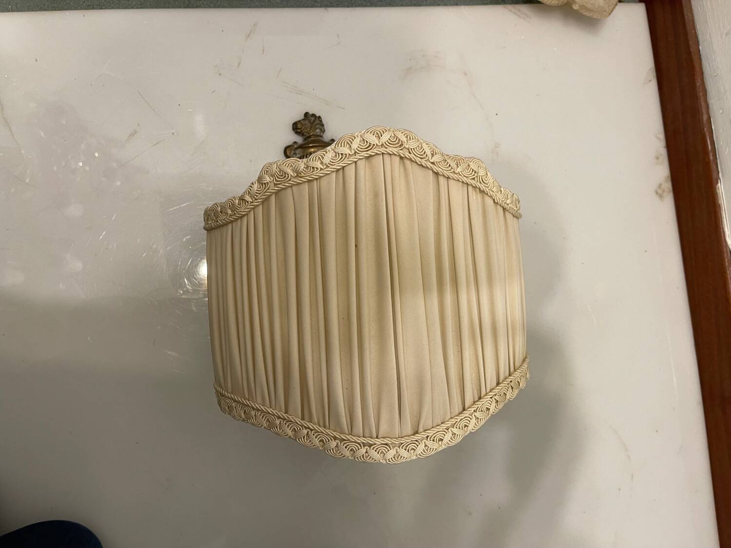 Lot de 2 appliques en laiton des années 1960