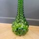 Vintage green Empoli carafe