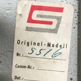 German Mid-Century chair SE 66 by Egon Eiermann for Wilde + Spieth, 1950s