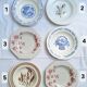 Vintage deep plates St Amand, Digoin, Sarreguemines
