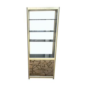 Étagère design en verre