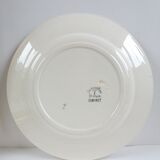 6 Art Deco flat plates