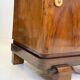 Pair of Art Deco bedside tables in walnut — Italy, 1930-1940