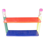 Pierre sala multicolored pencil wall shelf