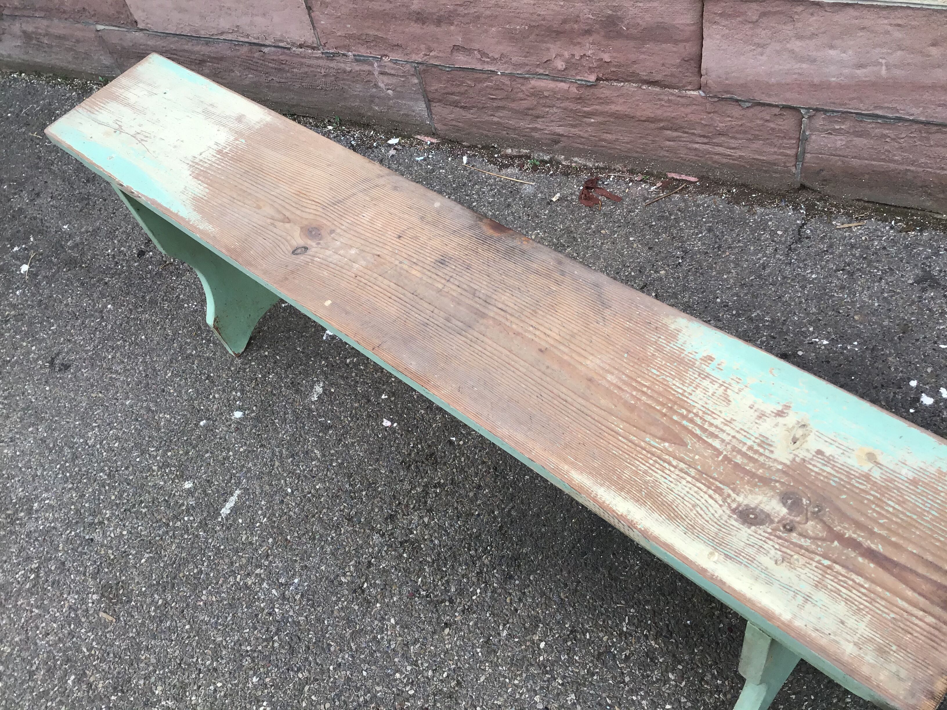 Farm bench vintage fir 1920