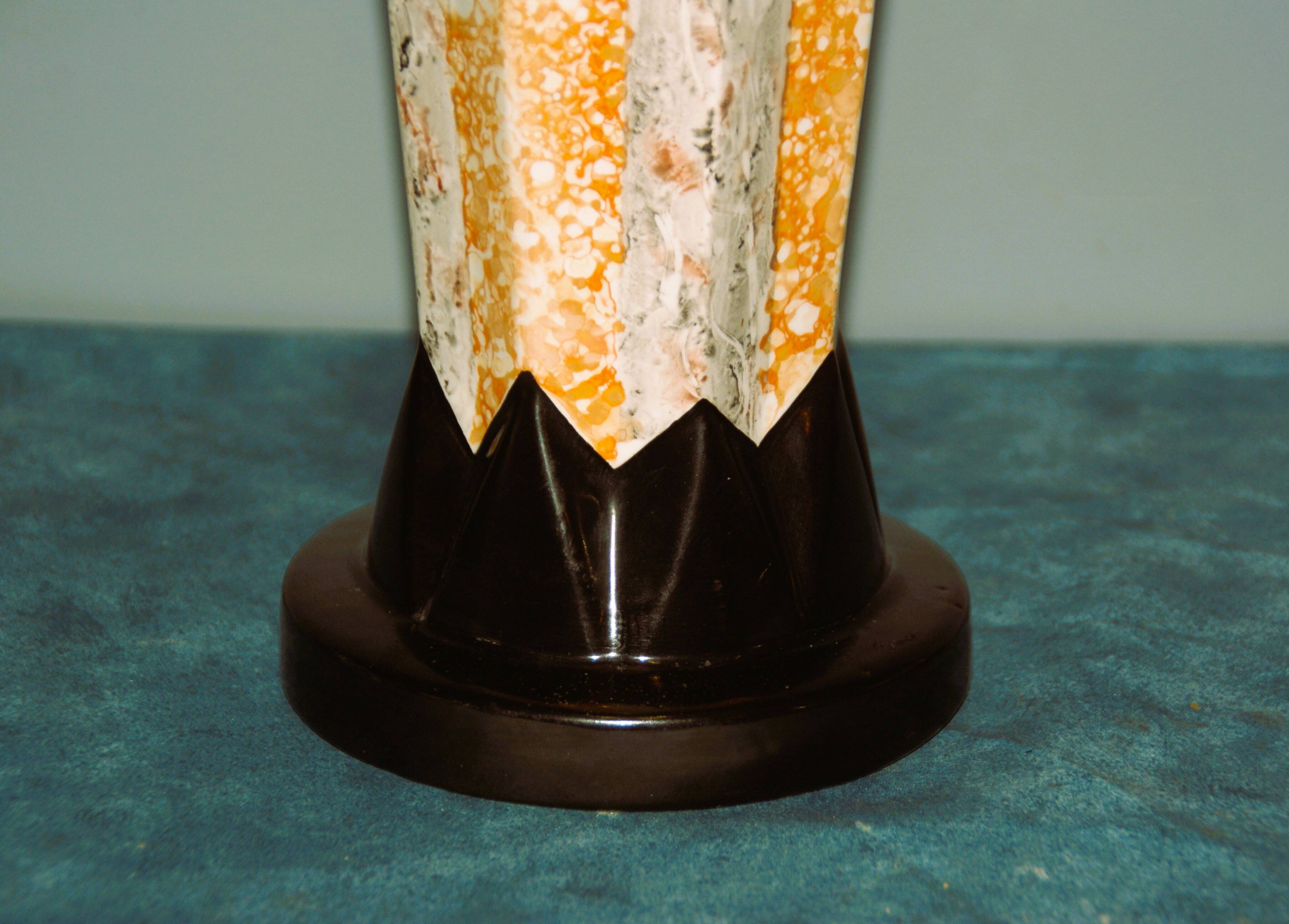 Art deco vase August Mouzin & Compagnie