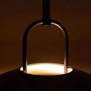 Postmodern minimalist suspension from the 80s, adjustable suspension.