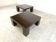 Pair of coffee tables 1970s