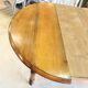 Table 6 feet Louis Philippe with 3 walnut extensions of the 19th siecle