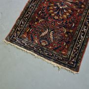 Persian Hand Knotted Half Silk Rug, mid 20th century.