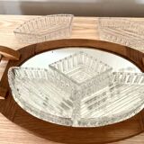 Art Deco appetizer server