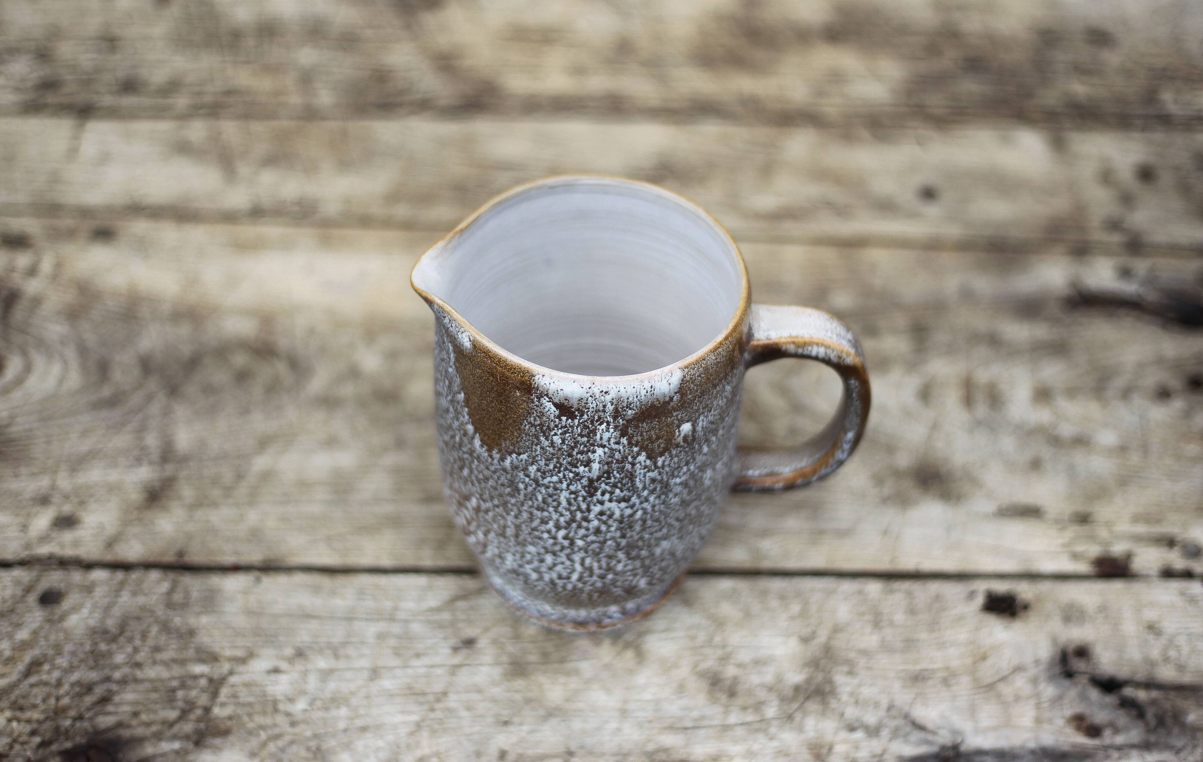 Vintage Visma Ceramic pitcher, ceramic carafe, jug, kitchen, collection