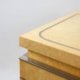 Enfilade à 4 portes en bois de bouleau. Années 1970.