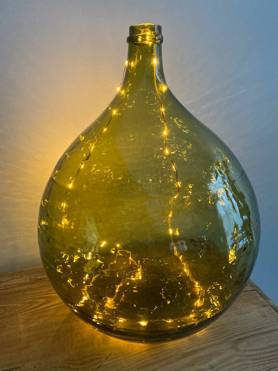 Olive green demijohn 30L
