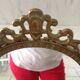 Psyche brass mirror of the 20th 30x39cm