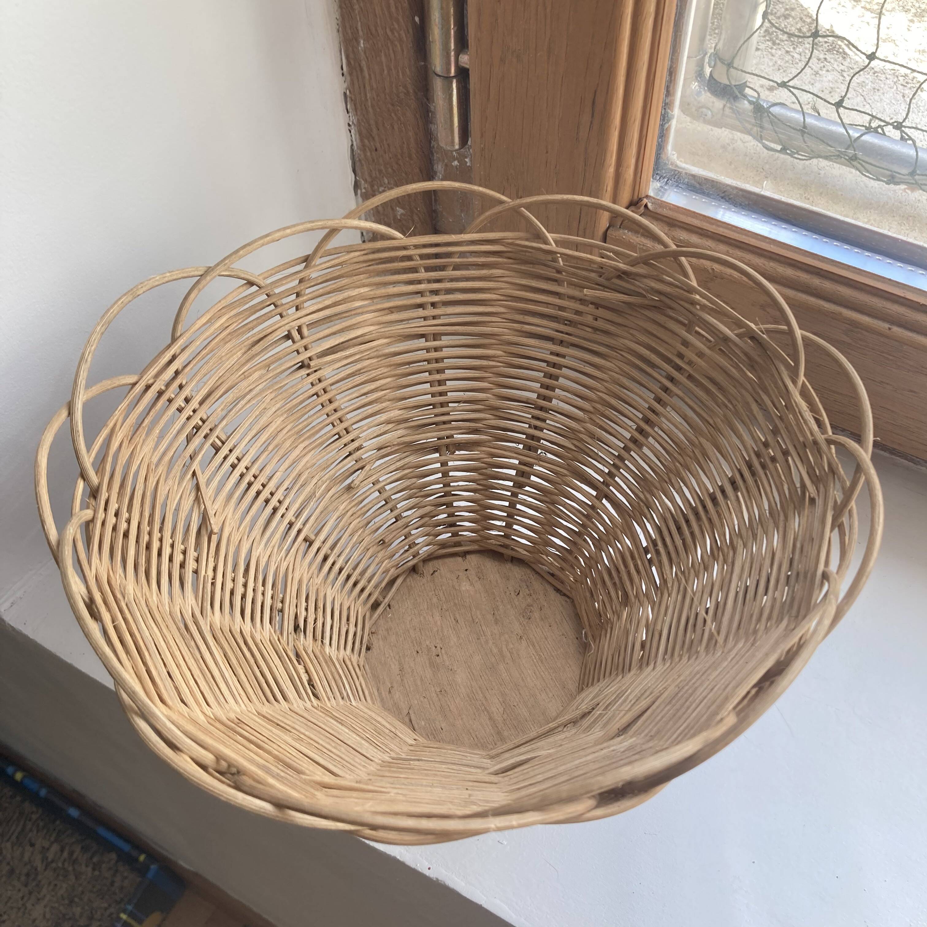 Basket - vintage wicker basket