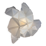 Labyrinth, Hazy, Artisan Light Sculpture with Integrated Fixture, By Republiken