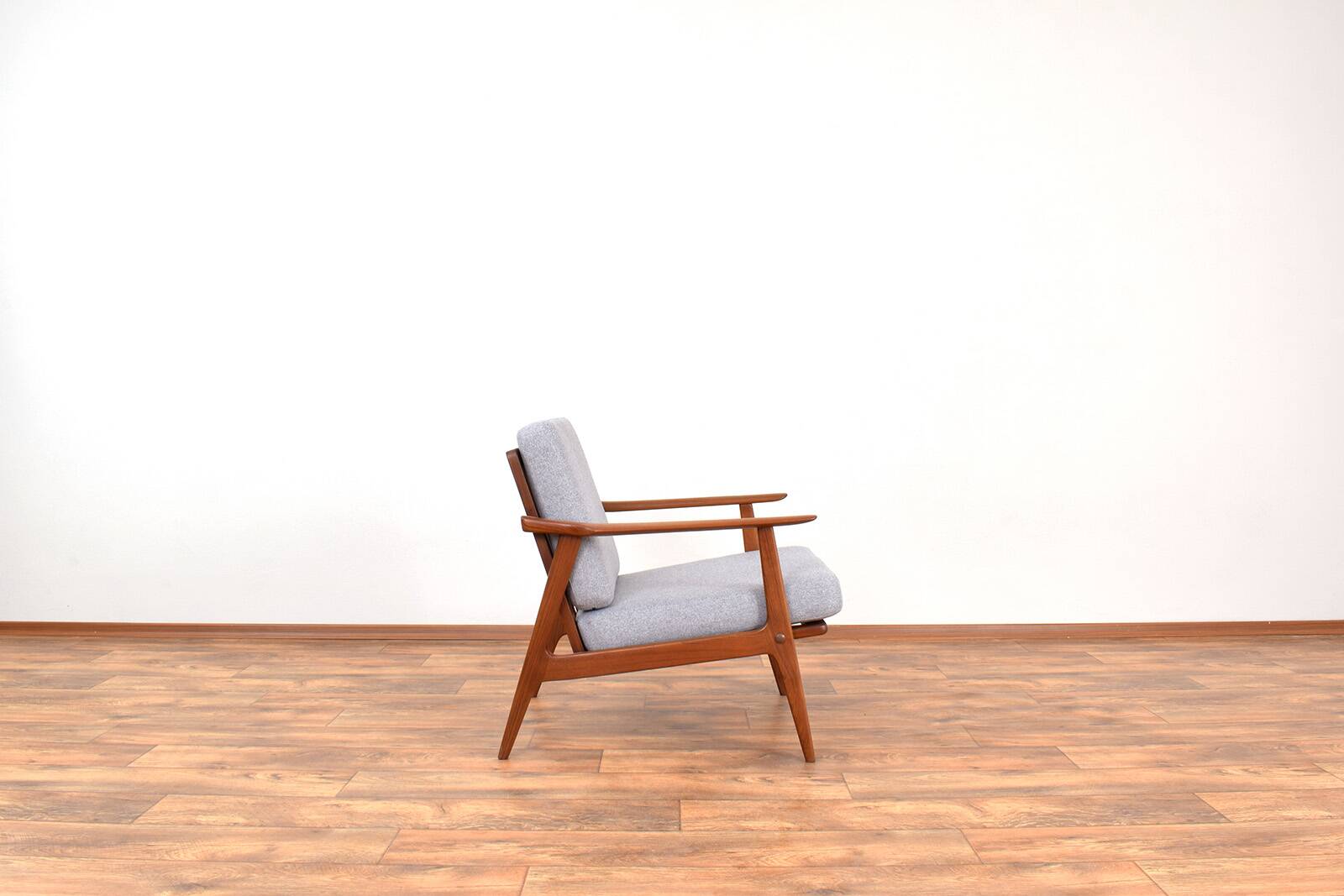 Mid-Century Danish Teak Armchair, 1960s.