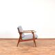Mid-Century Danish Teak Armchair, 1960s.