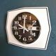 Horloge vintage pendule murale "vedette noir & blanc"
