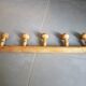 Vintage coat rack
