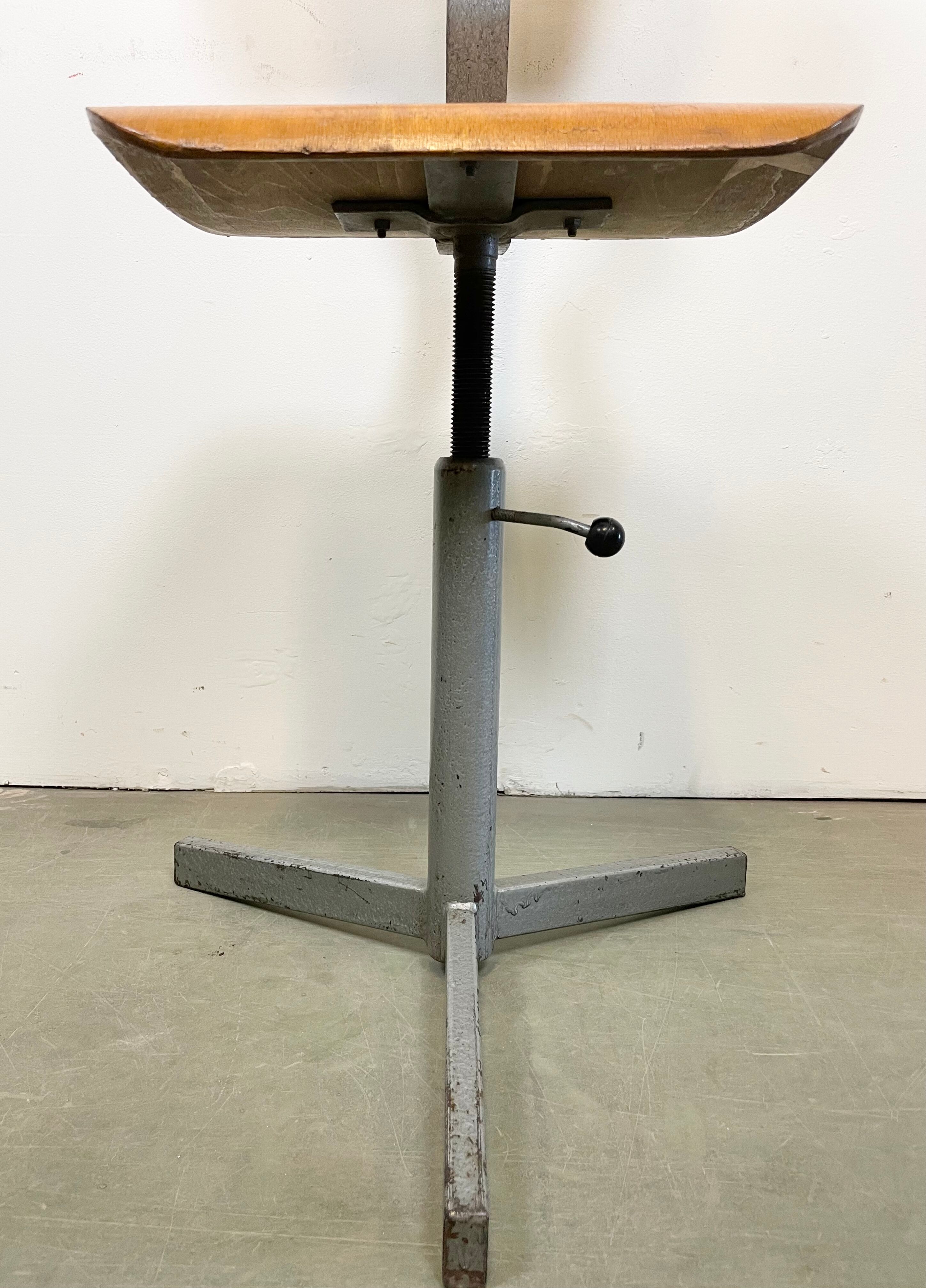 Industrial Workshop Swivel Chair, 1960s