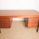 Bureau de Direction Danois en teck par Gunnar Nielsen Tibergaard 1960.
