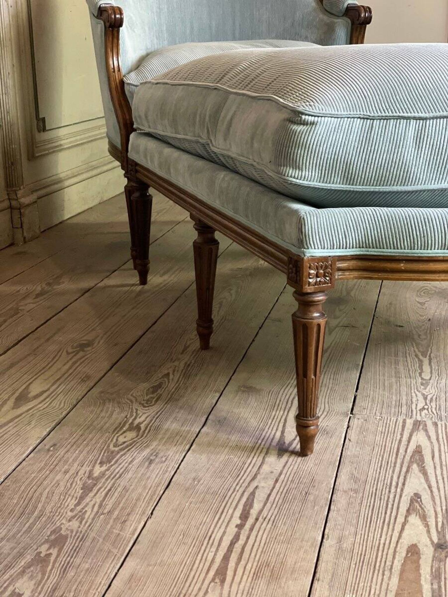 Duchesse brisée de style Louis XVI vers 1900