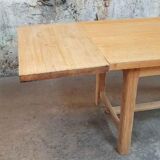 Farm table with extension cord
