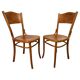 Bentwood dining chairs by Thonet