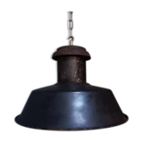 Enamel factory lamp