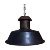 Lampe d'usine en émail