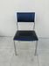 Chaise vintage Lafargue chromée, années 70