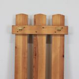 Pine wall coat rack