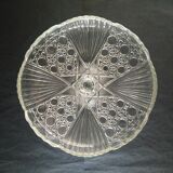 Drageoir en verre sur pied