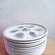 Set of 11 + 1 oyster plates Moulin des Loups