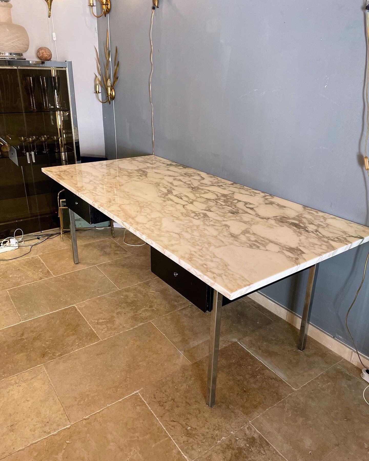Marble desk Florence Knoll