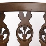 Vintage Ercol Chair Model 375 – England 1960s – Elm Wood – Original Label