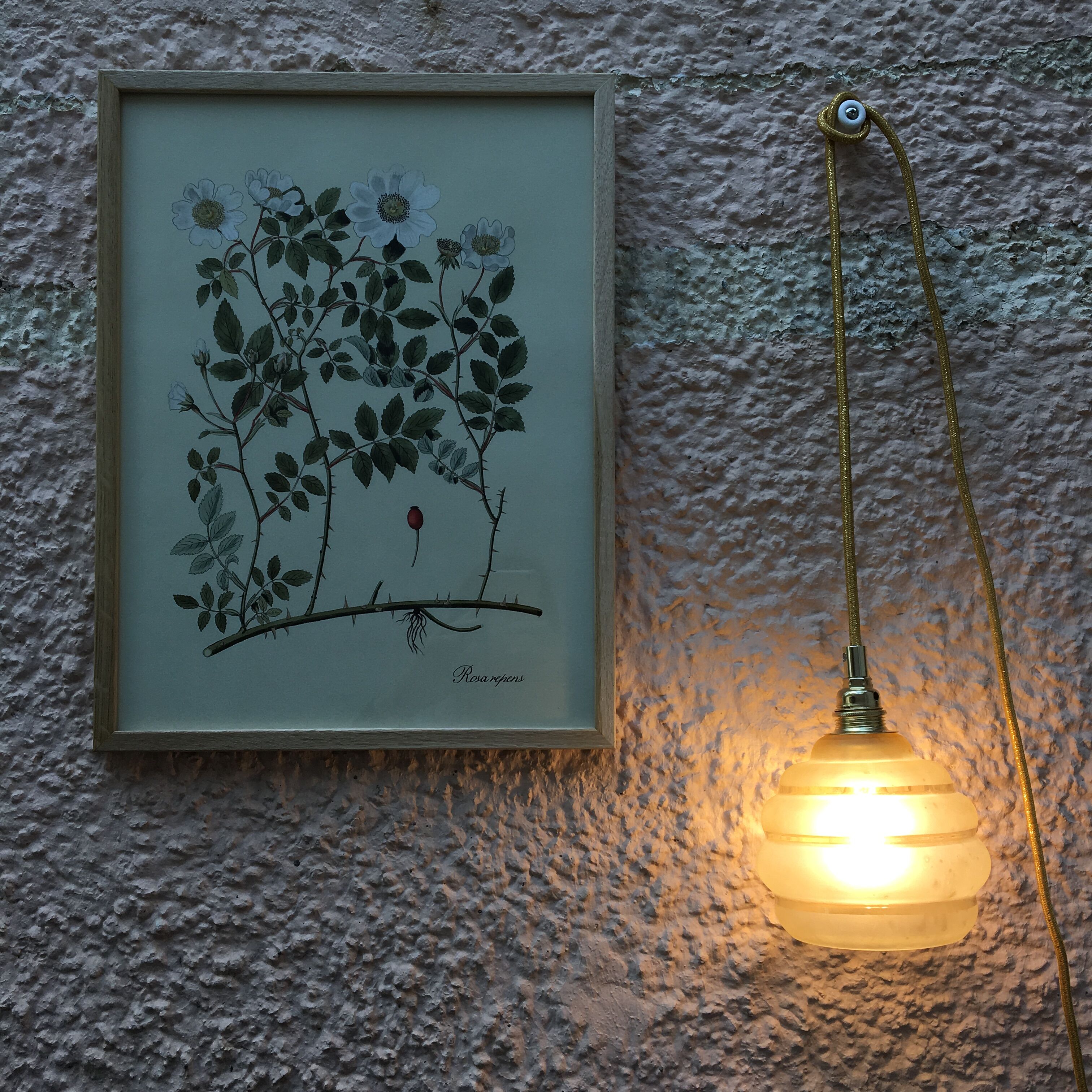 Vintage hanging lamp