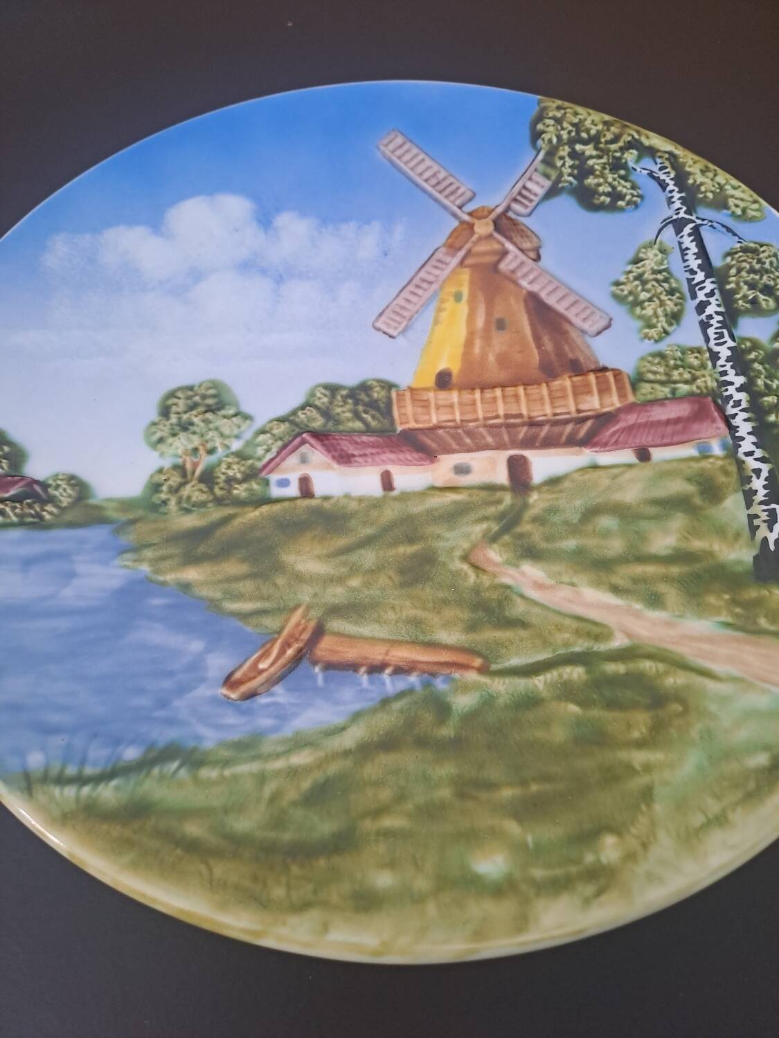 Majolika vintage plates 1960
