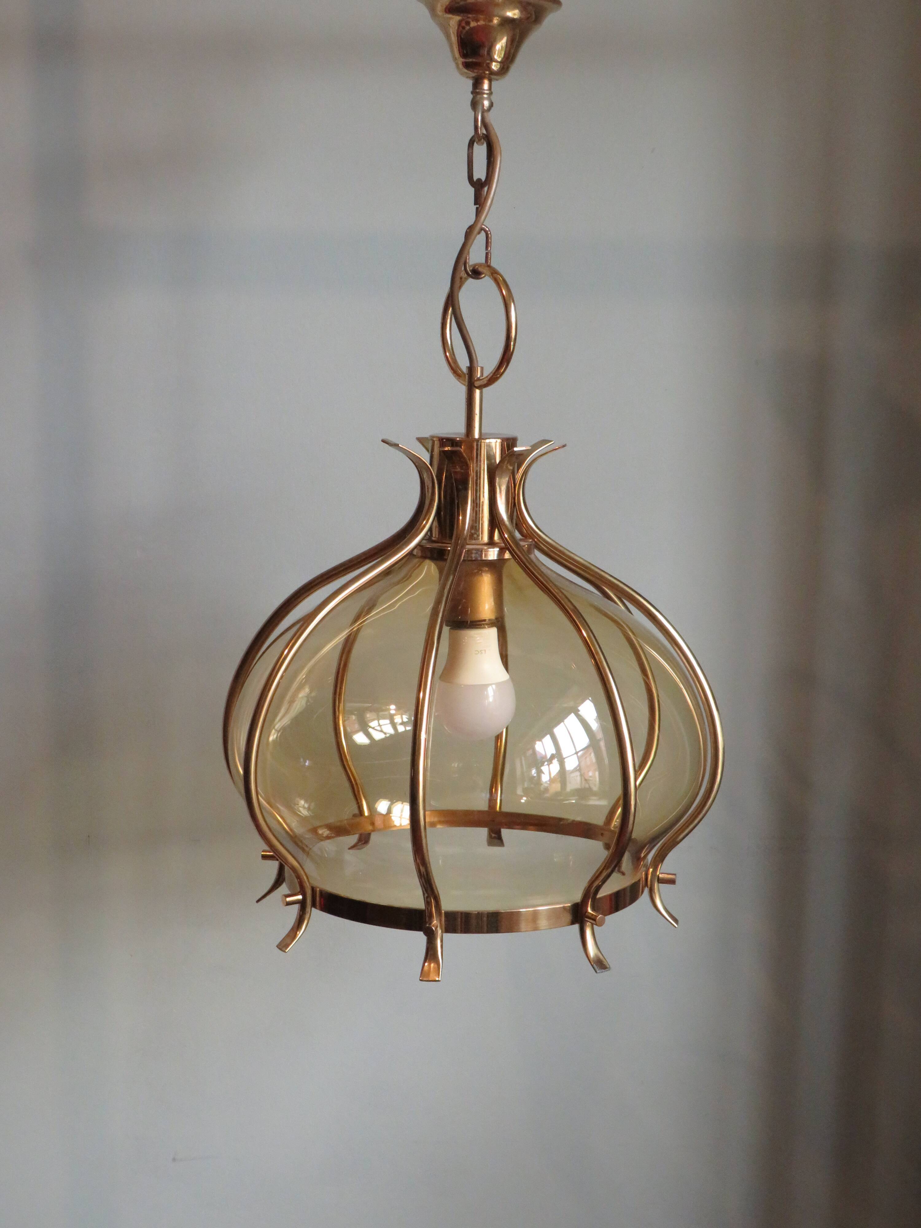 Hollywood Regency suspension from the 1970s