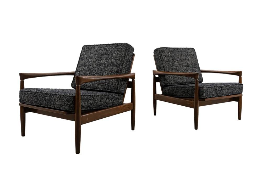 Scandinavian armchairs "Kolding" by Erik Wørts for IKEA, 1960’s, set of 2