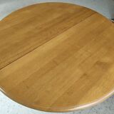 Round table in solid chene